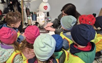 Wycieczka – praca krawców